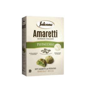 Falcone Amaretti Pistacchio - włoskie amaretti z pistacją 170g