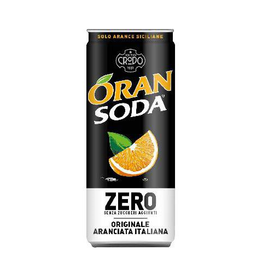 Oran Soda Zero -  napój o smaku pomarańczy 330ml