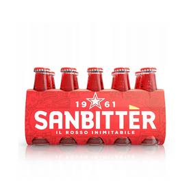 Sanbitter Rosso - włoski aperetif bezalkoholowy 8x100ml