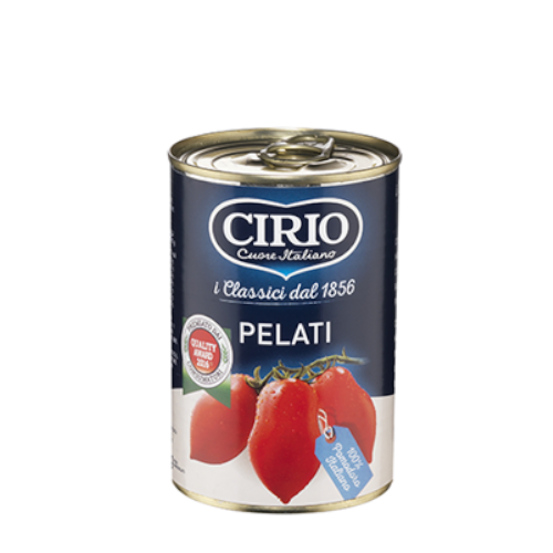 Cirio Pelati - całe pomidory bez skórki 400 g