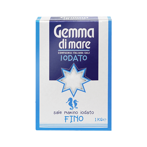Gemma di mare - sól morska jodowana drobnoziarnista 1kg