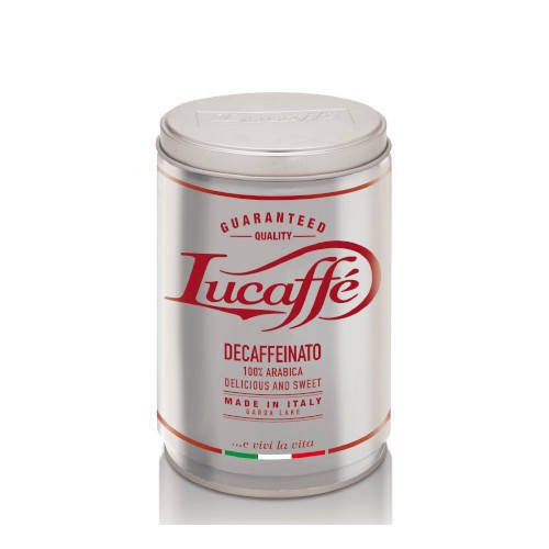 Lucaffe Decaffeinato 250g kawa mielona puszka