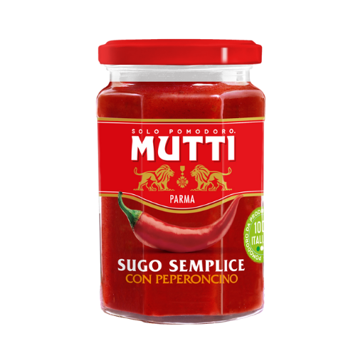 Mutti sos pomidorowy z papryczkami chili 280g