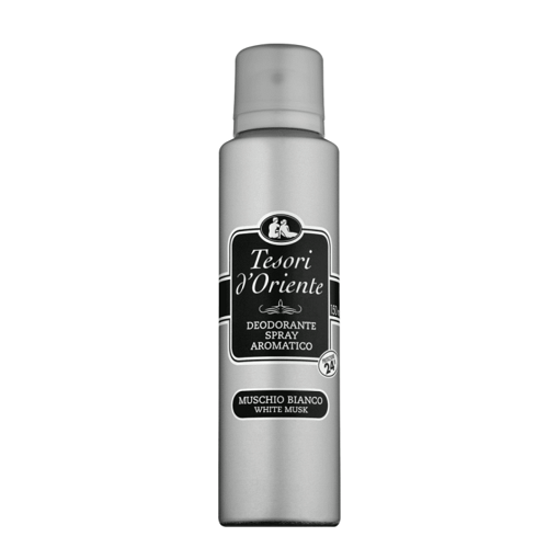 Tesori d'Oriente Deodorante Spray Muschio Bianco - aromatyczny dezodorant 150 ml
